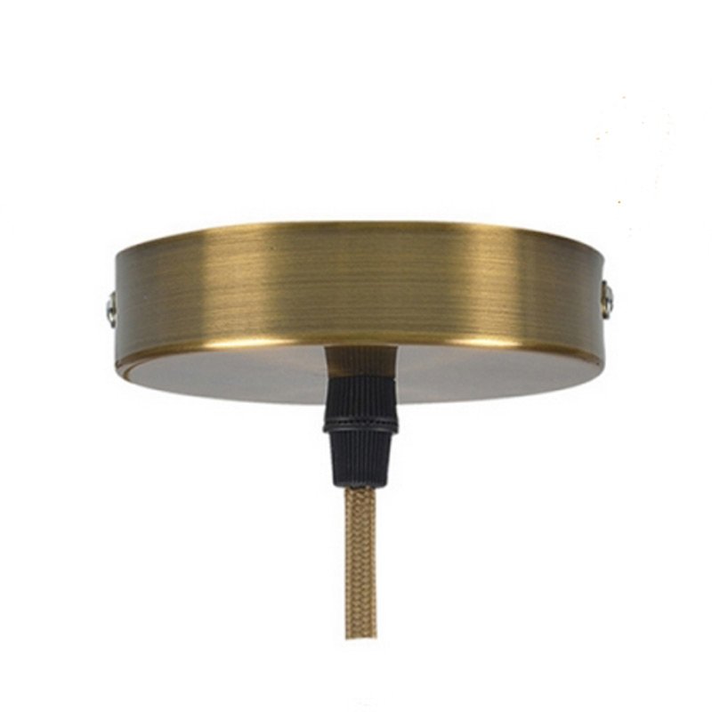 Soporte metálico para lámpara 1 orificio (diámetro 10 cm) - Decocables