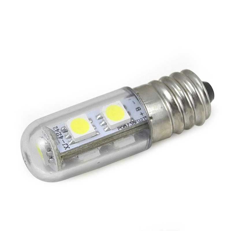 Bombilla con filamento LED mini globo transparente - DUOLEC - E14 luz fría  4W