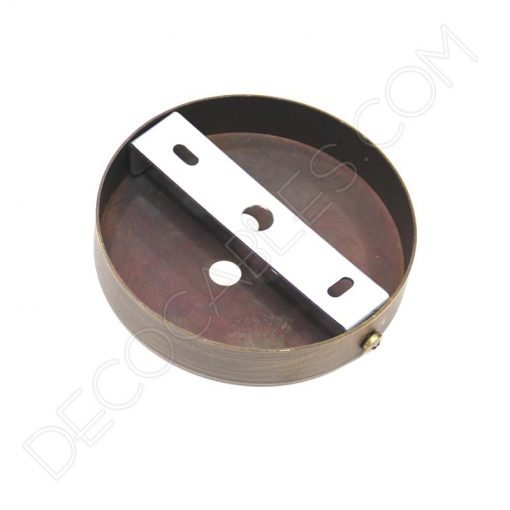 Soporte de techo para lámpara 3 orificios (anticuario) - Decocables