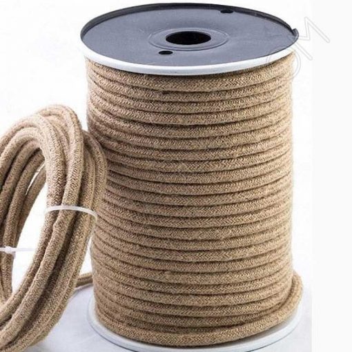 Cable eléctrico de cuerda de cáñamo redondo