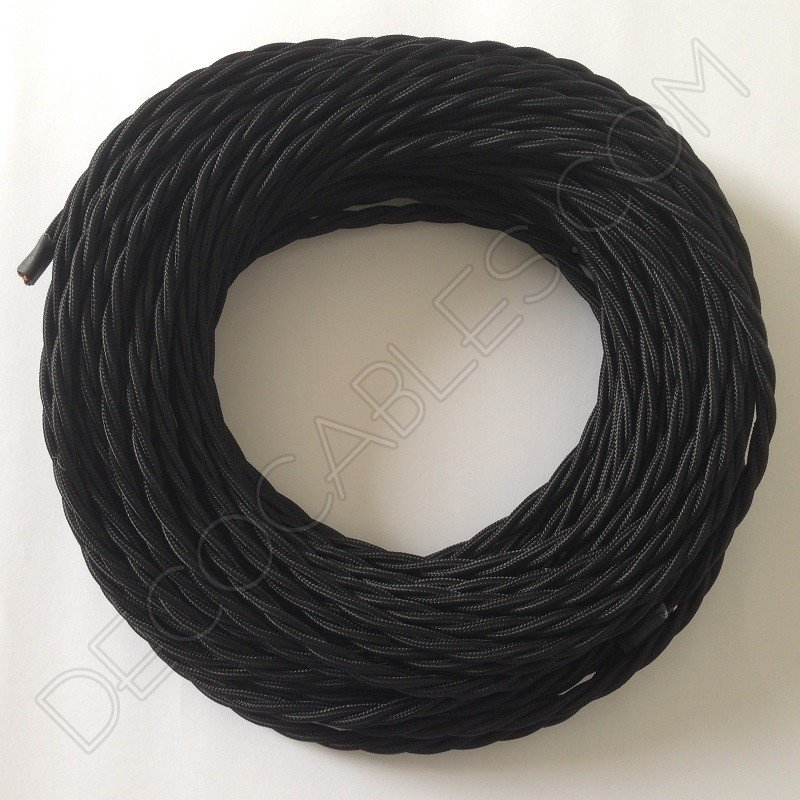Cable textil eléctrico 3x1 (Rojo) - Decocables