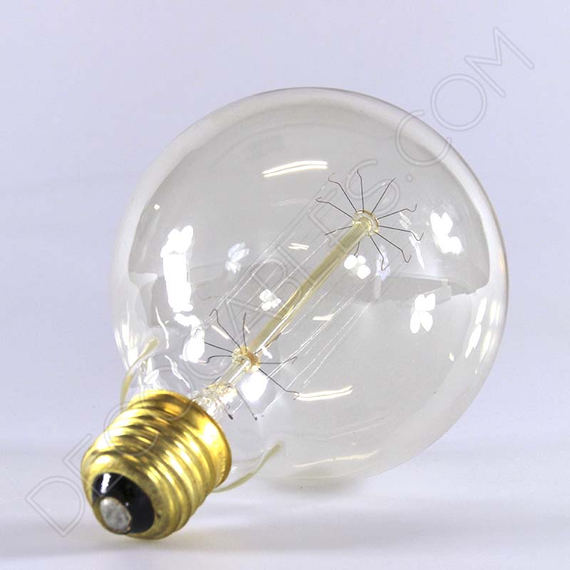 incidente También Extraordinario Bombilla Edison vintage globo filamento de carbono - Decocables