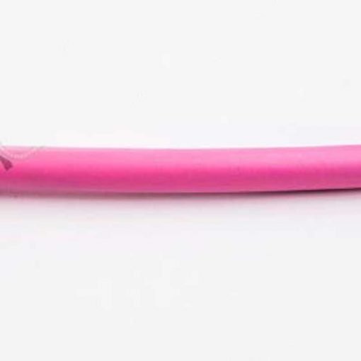 Cable eléctrico de silicona rosa