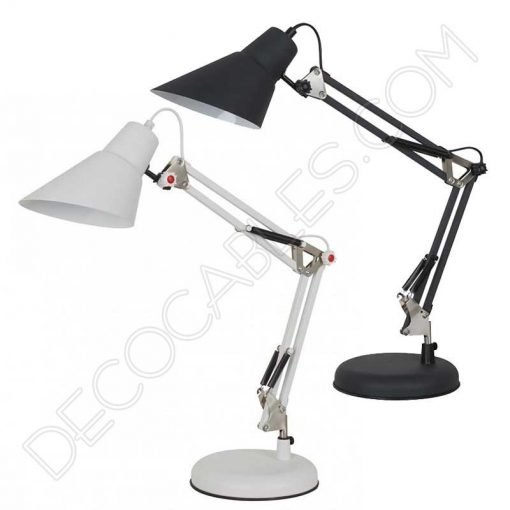 Lámpara flexo de escritorio articulado modelo lugo
