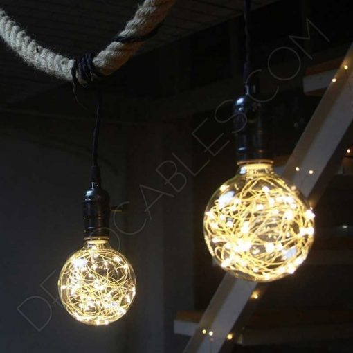 Bombilla led decorativa globo Starlight E27 - Decocables